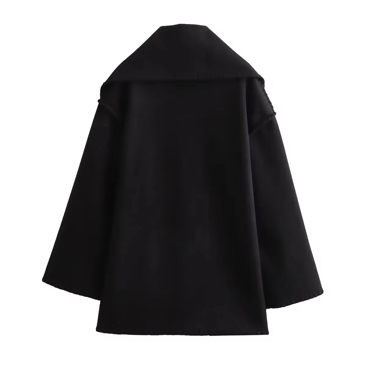 Antoinette™ - Manteau Élégant avec Col Rond et Poches