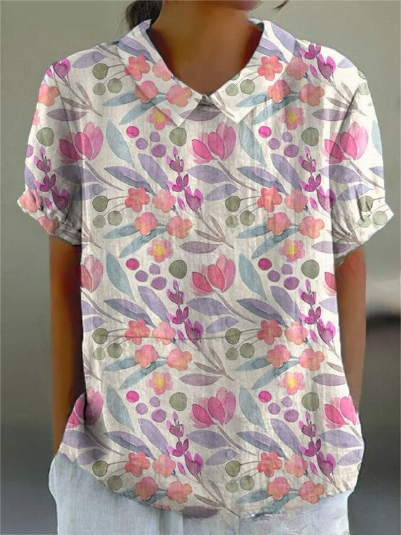 Ombeline™ - Chemise Florale Élégante
