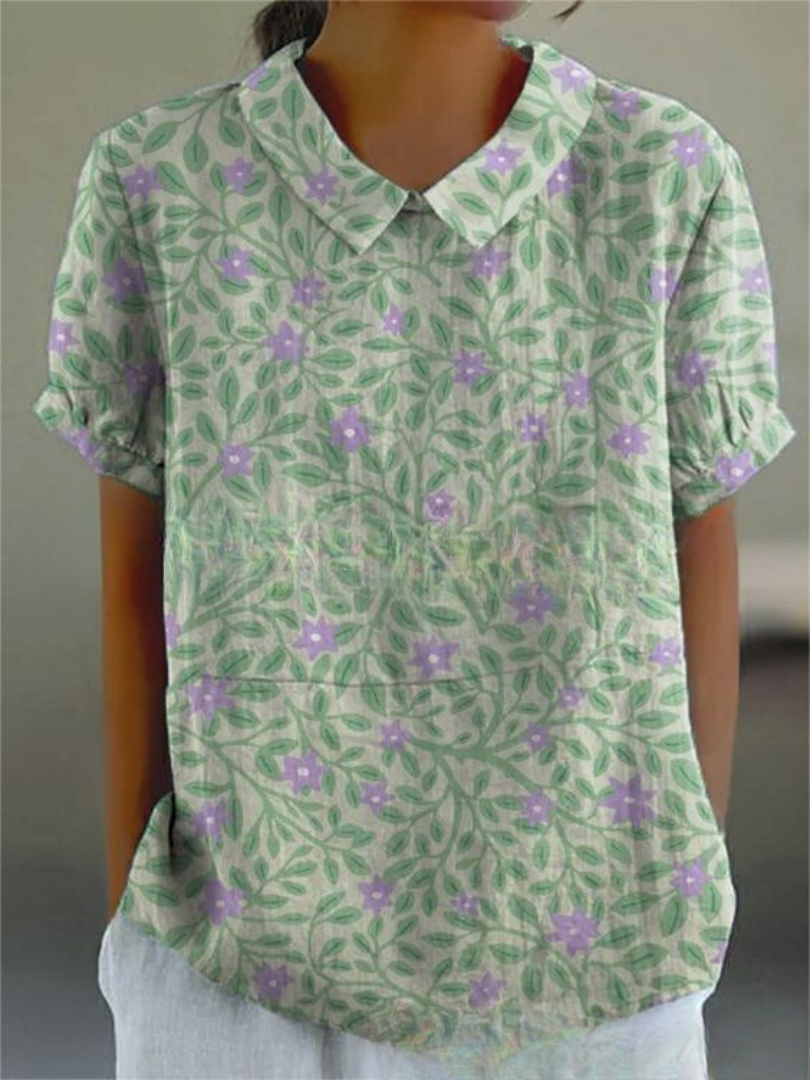 Ombeline™ - Chemise Florale Élégante