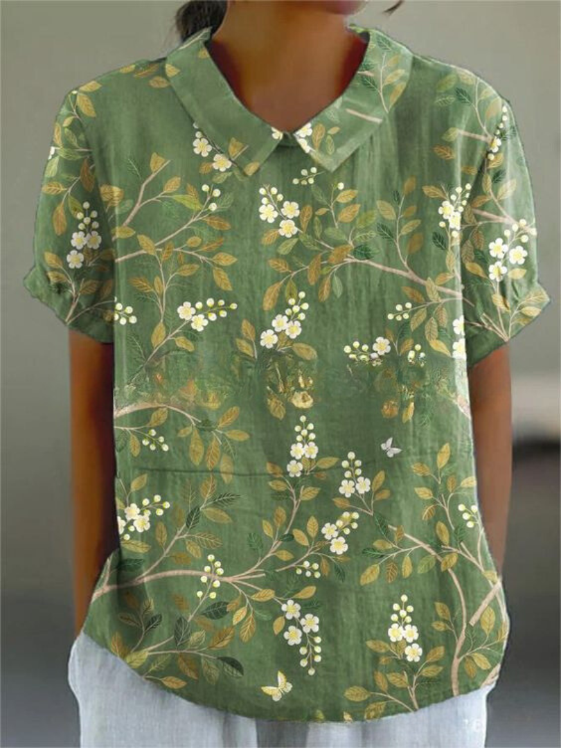 Ombeline™ - Chemise Florale Élégante