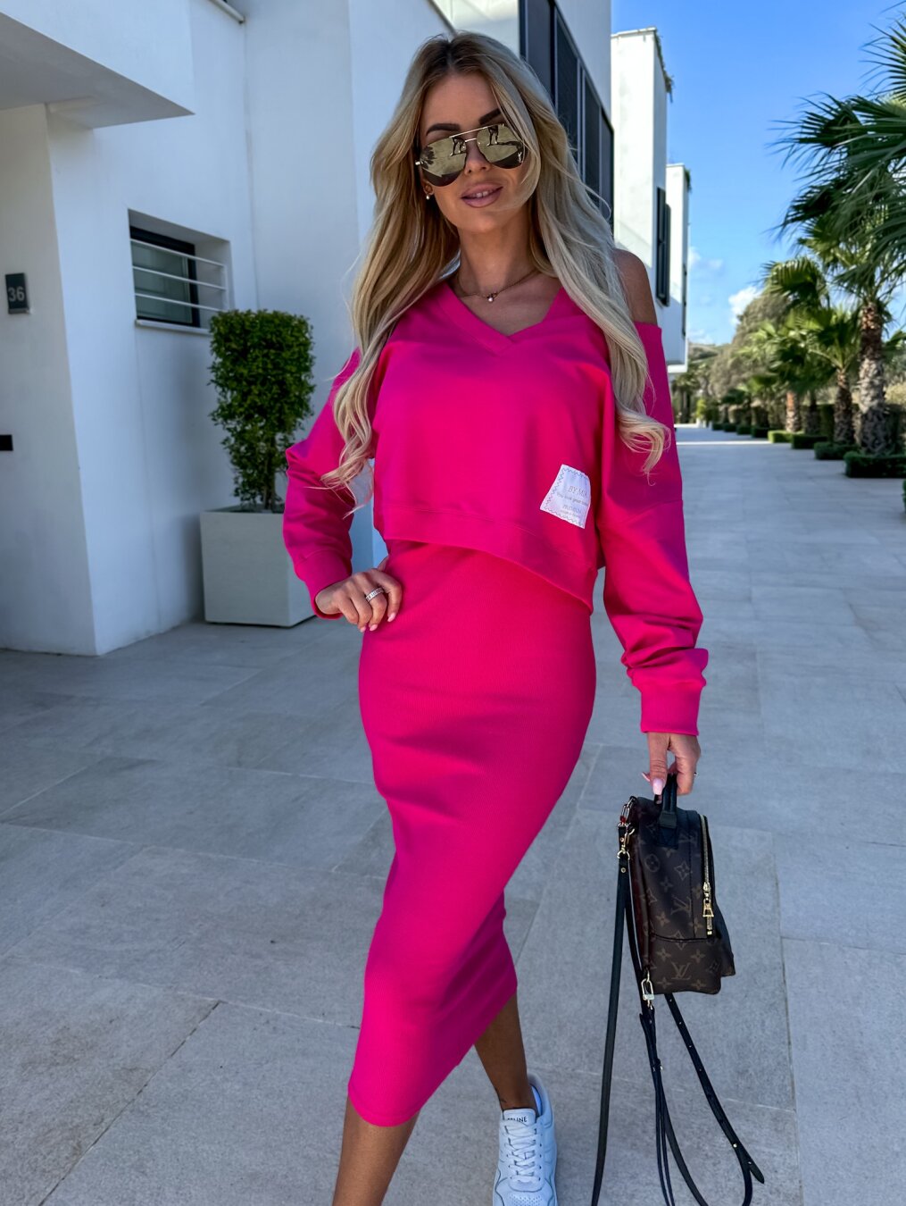 Alexis™ - Ensemble robe sweat décontractée