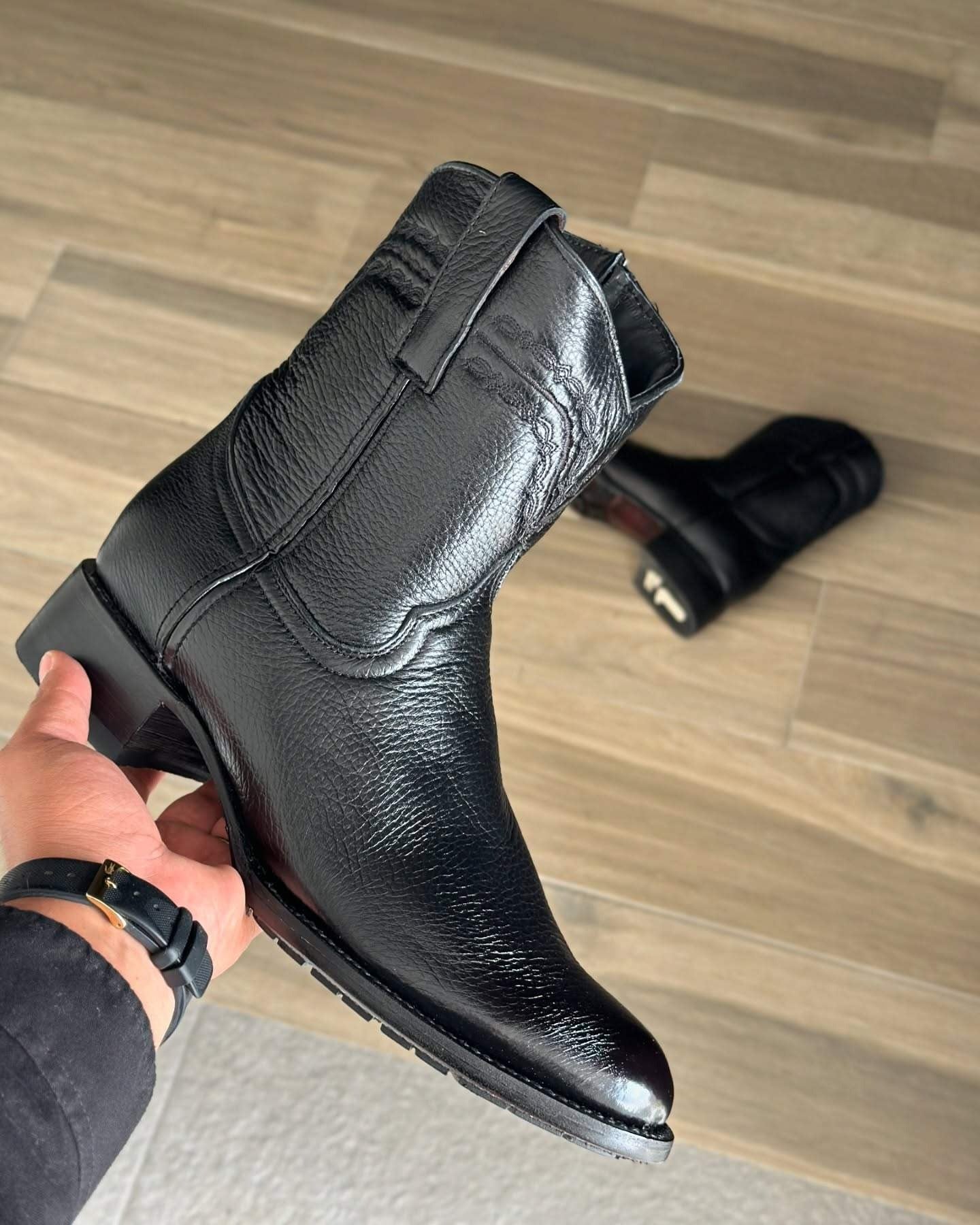 Renaud - Bottes Orthopédiques en Cuir au Confort Premium
