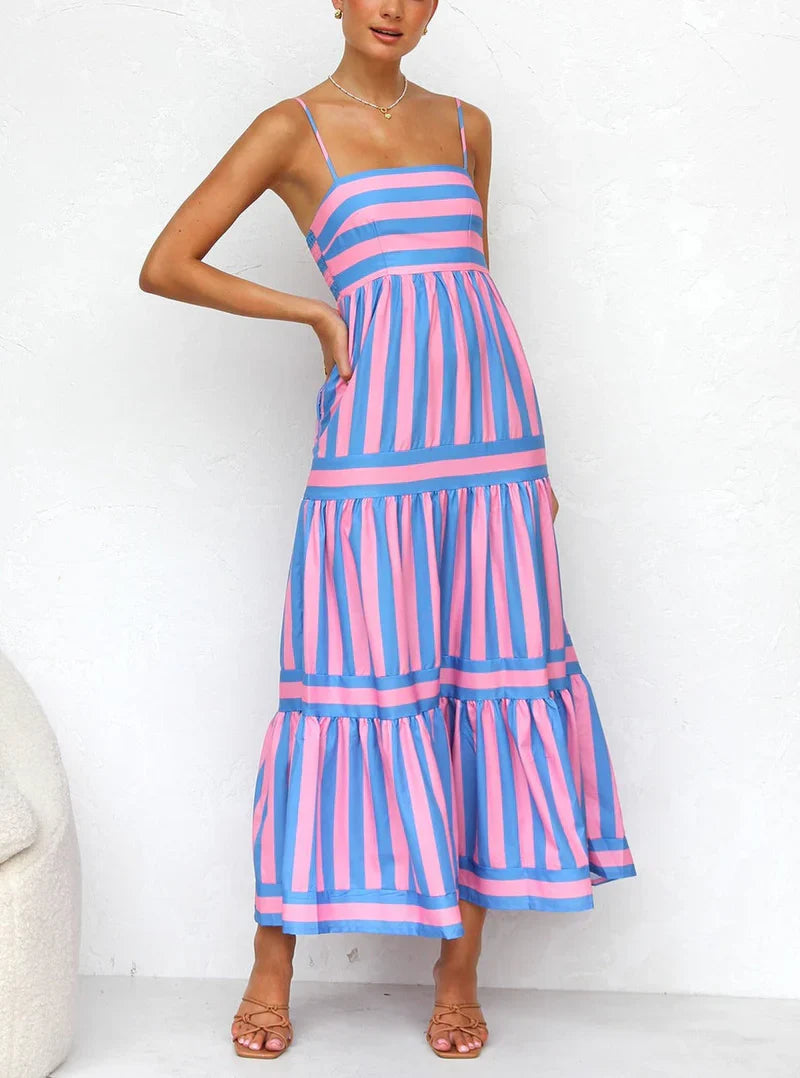 Sonia™- Robe rayée