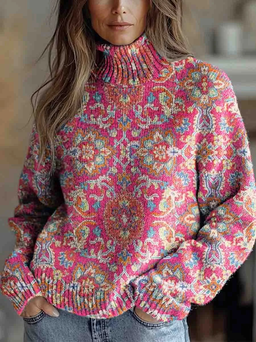 Lunira™ - Pull Doux Et Intemporel À Col Roulé Élégant