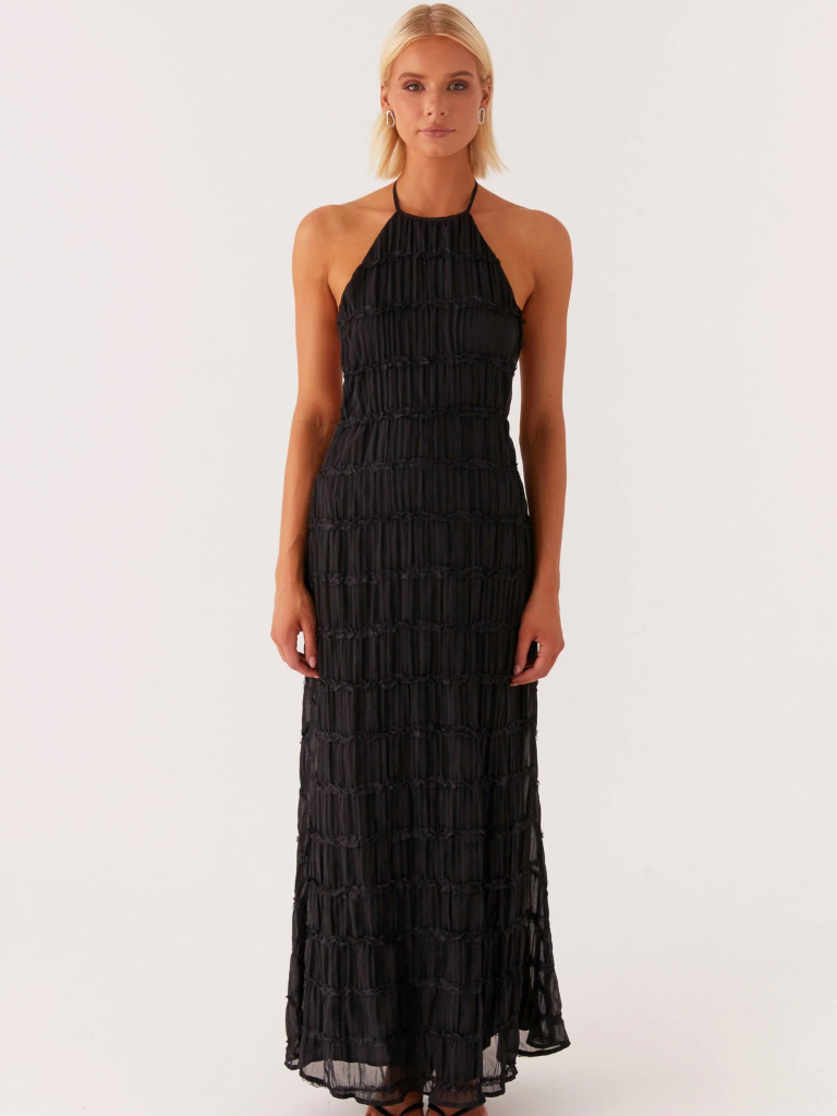 Olga™ - Robe Longue à Décolleté Halter