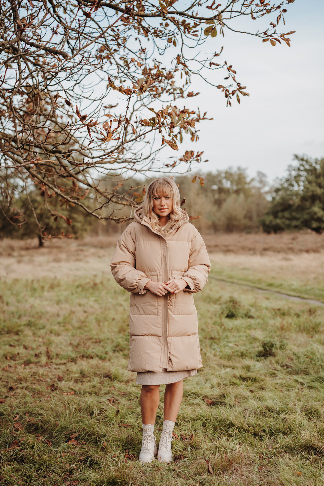 Lonneke™ - Manteau Long Femme Duvet avec Capuchon