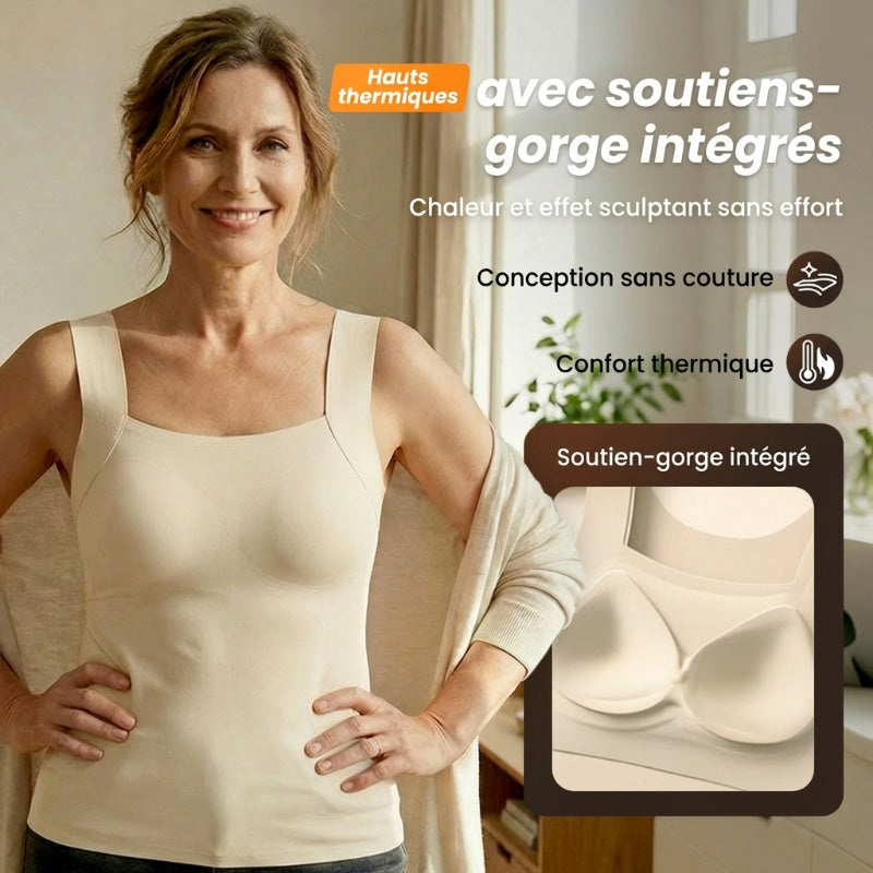 Primrose™ - Débardeur Thermique Femme avec Soutien Intégré