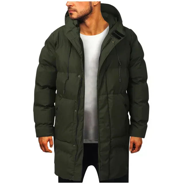 Jean™ - Parka Longue à Capuche pour Homme Confort et Style Hivernal