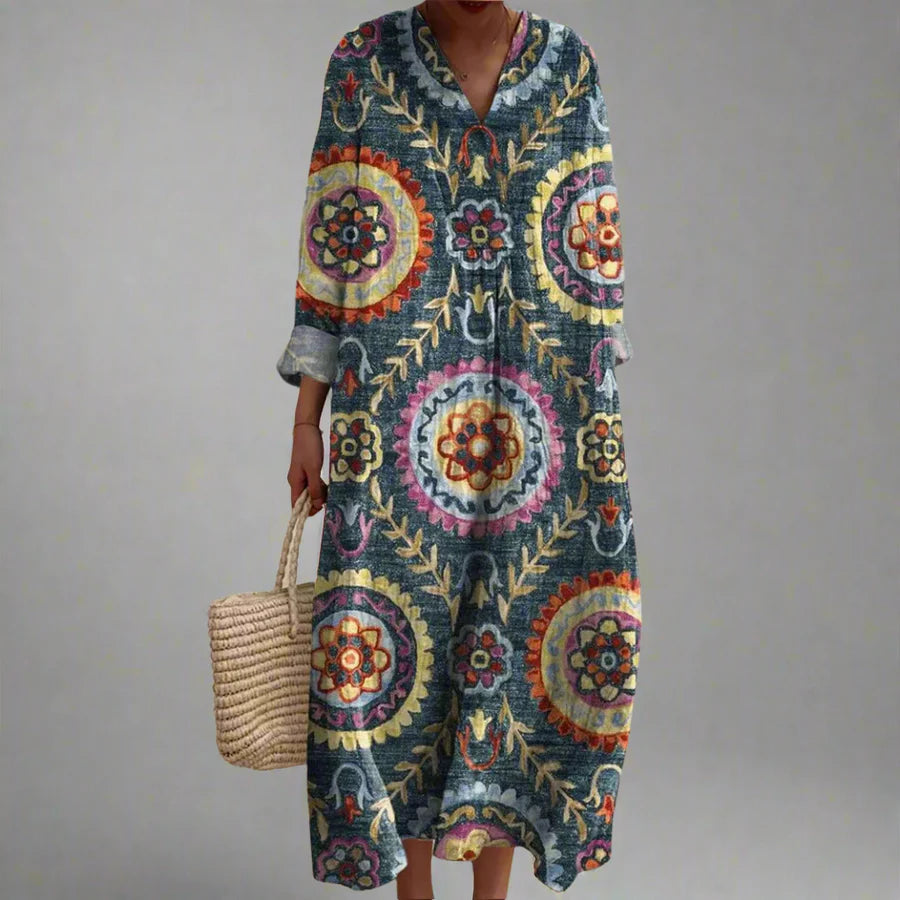 Galatea™ - Robe Géométrique Élégante au Design Moderne et Unique