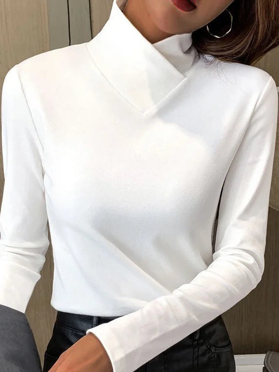 Melanie™ - Pull Élégant à Col Montant