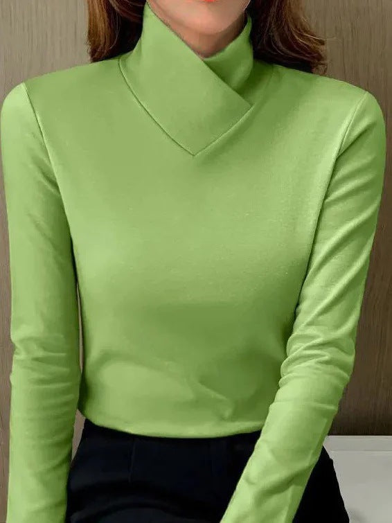 Melanie™ - Pull Élégant à Col Montant