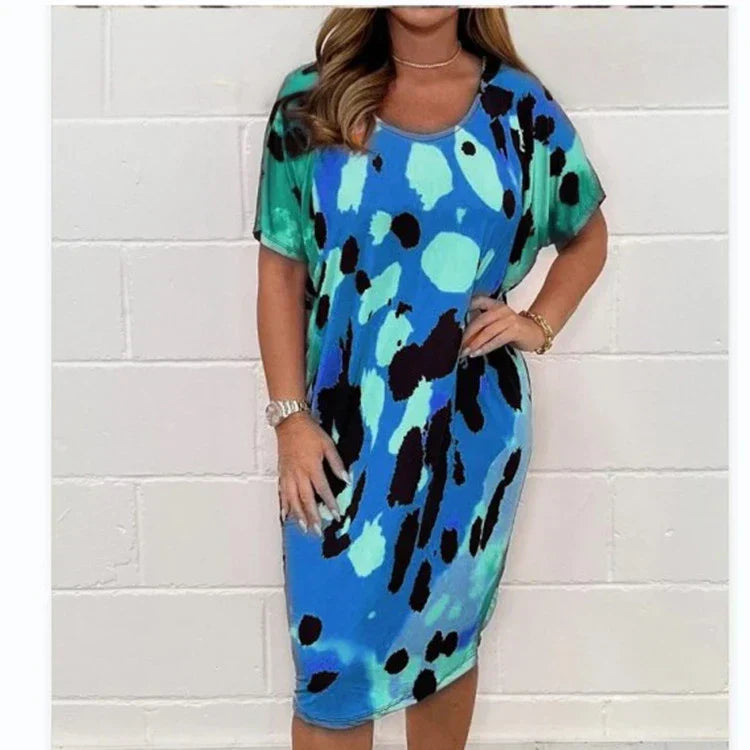 Louisa™ - Robe Décontractée Ample à Imprimé Léopard