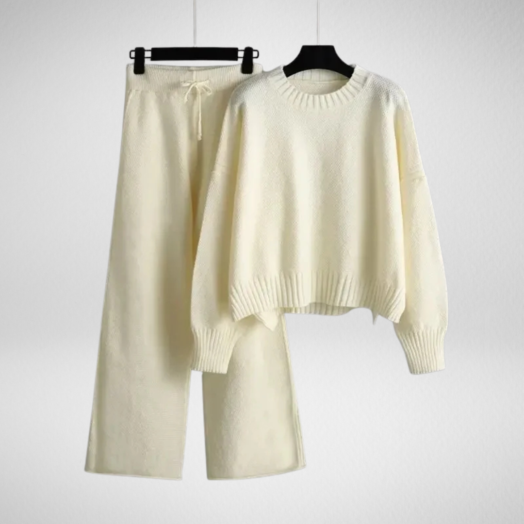 Thavianne™ - Ensemble Tricot Doux Élégance Parisienne