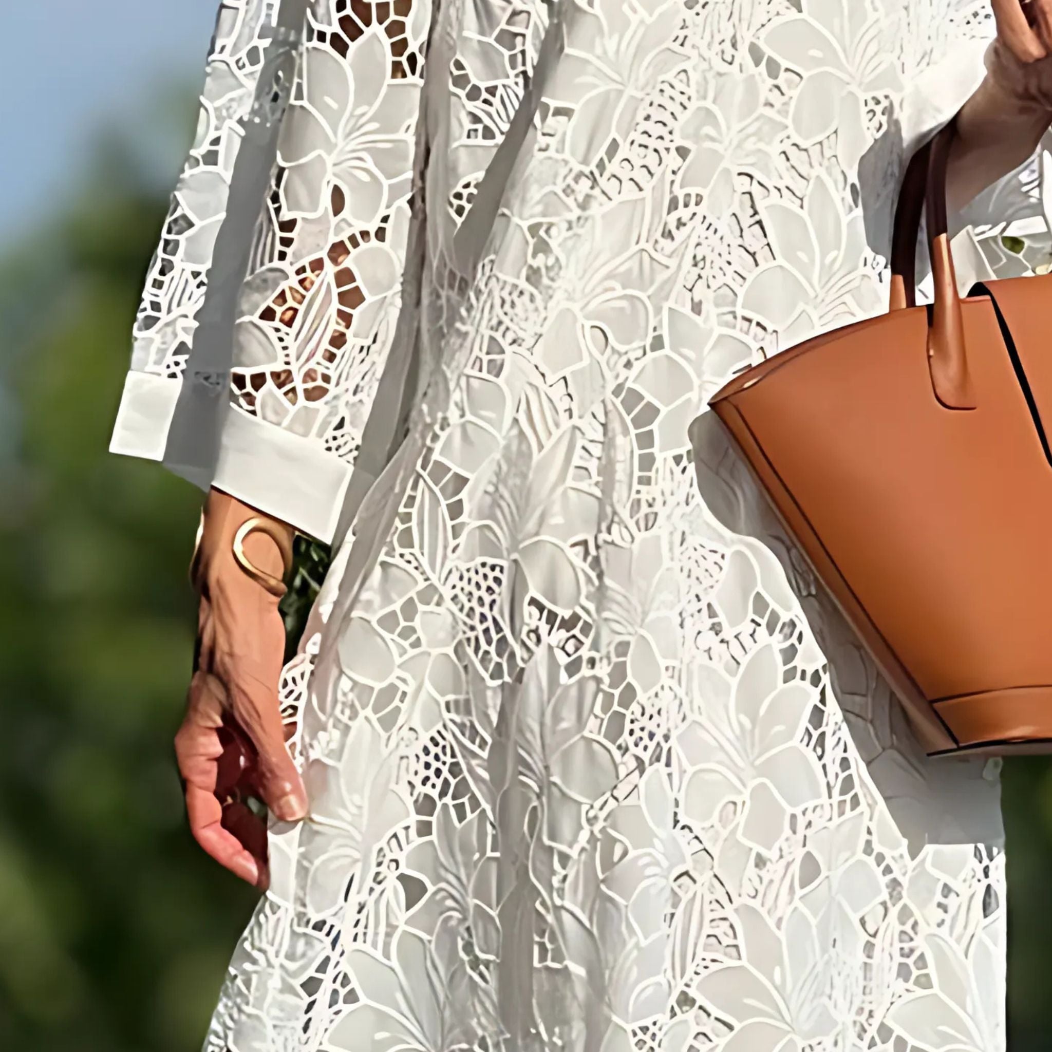 Liv™ - Robe en dentelle brodée pour femmes