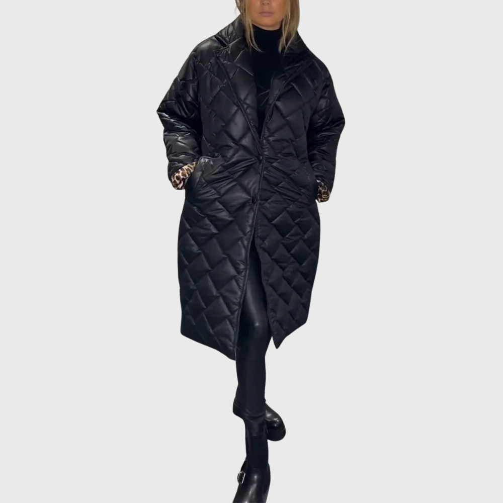 Alissara™ - Manteau Matelassé Réversible Élégant