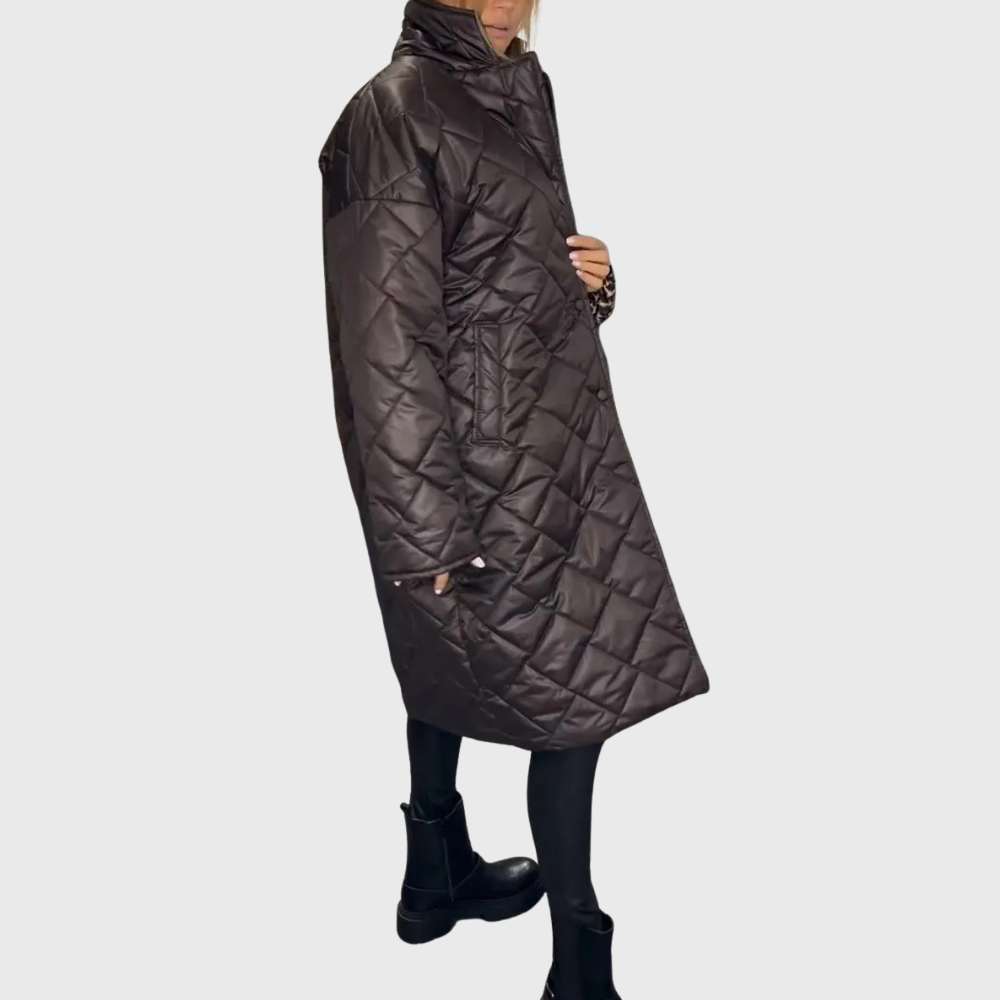 Alissara™ - Manteau Matelassé Réversible Élégant