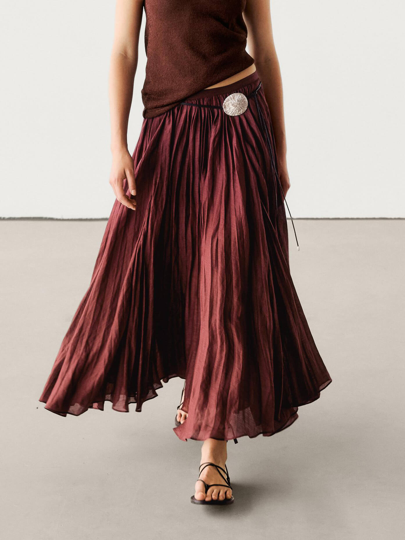 Mirjam™ - Ensemble Pull Oversize et Jupe en Mélange de Mohair
