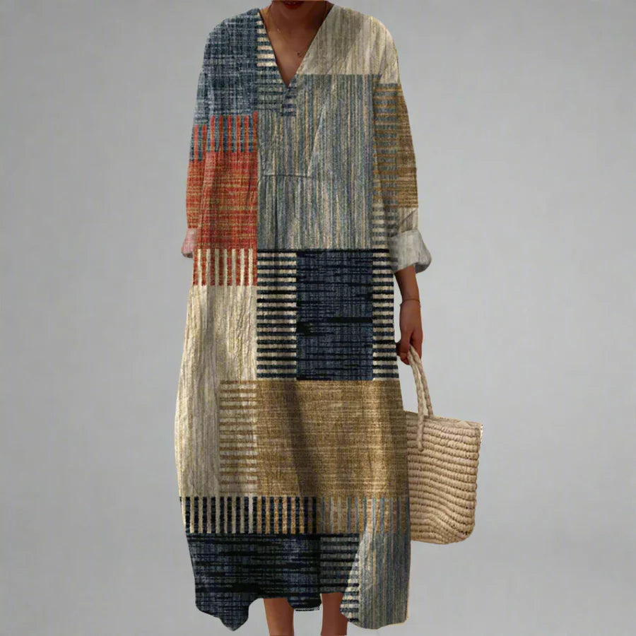 Galatea™ - Robe Géométrique Élégante au Design Moderne et Unique