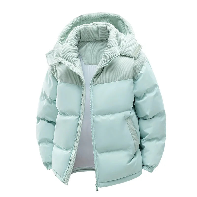 Patrick - Veste matelassée homme à capuche et fermeture éclair