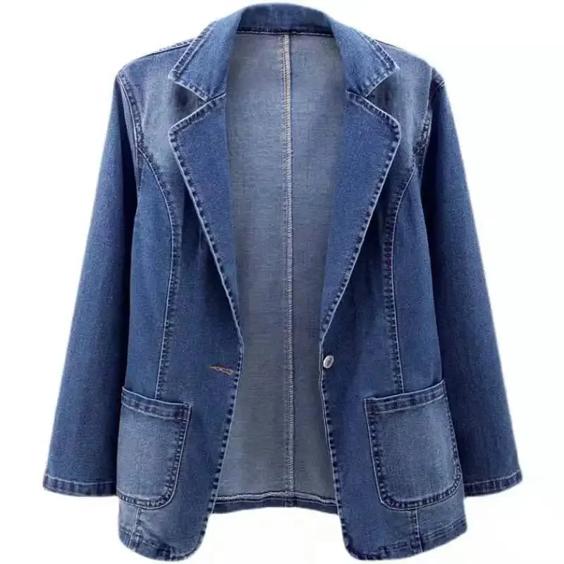 Lunavia™ - Veste en denim élégante pour un style décontracté raffiné