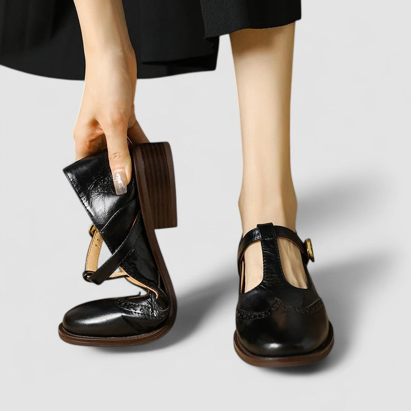 Seliora™ - Chaussures Mary Jane orthopédiques pour femme avec boucle ajustable