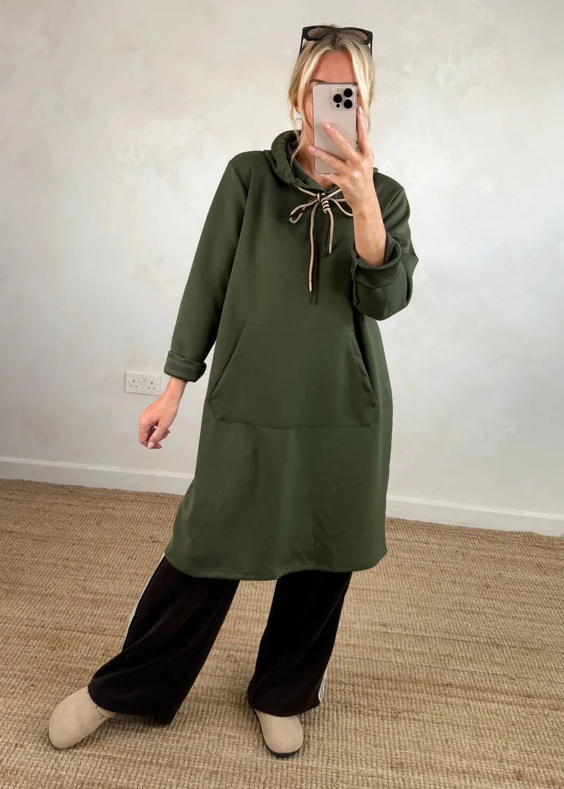 Cyralina - Robe A-Line à Capuche Élégante pour Junior