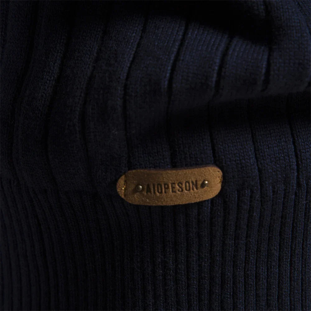 Aloïs™ - Pull d'hiver homme à col zippé et chaleur optimale