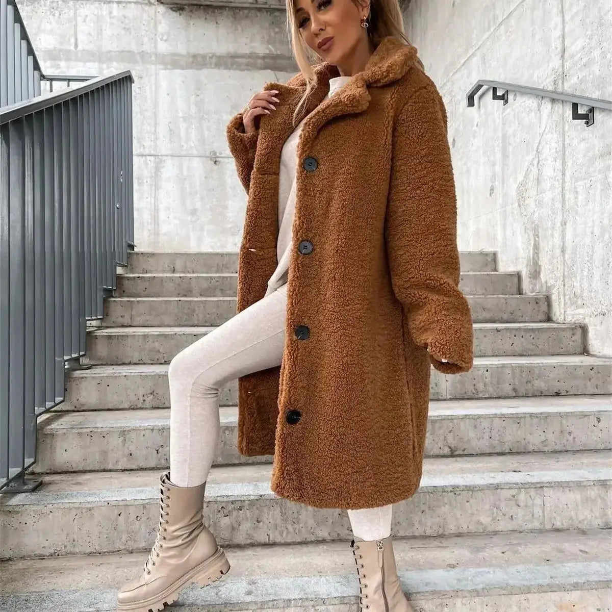 Presina™ - Manteau teddy élégant pour femme