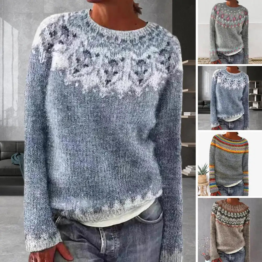 Nathalie™ - Pull Rayé Chic pour l'Automne-Hiver