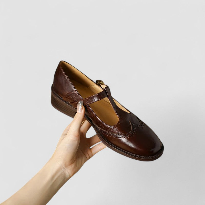 Seliora™ - Chaussures Mary Jane orthopédiques pour femme avec boucle ajustable