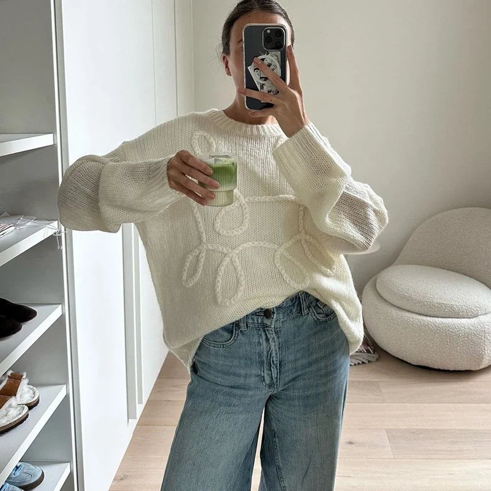 Sylvie™ - Qualité Premium et Pull Chaud