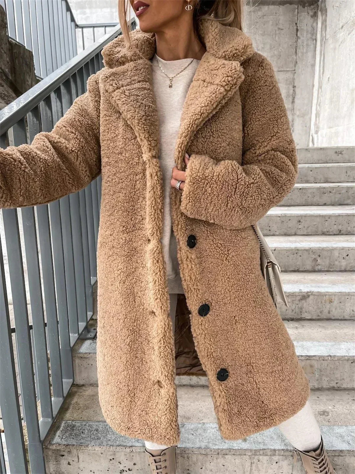 Presina™ - Manteau teddy élégant pour femme