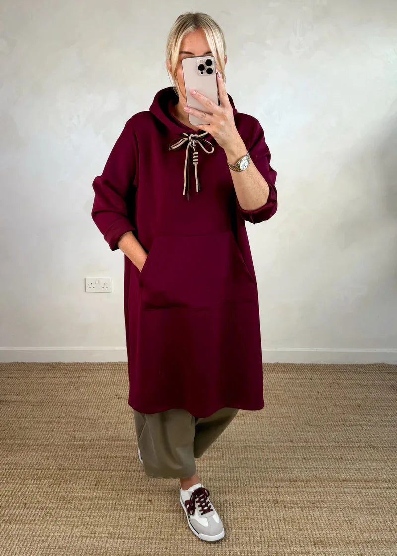 Cyralina - Robe A-Line à Capuche Élégante pour Junior