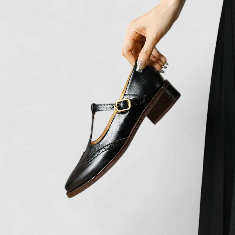 Seliora™ - Chaussures Mary Jane orthopédiques pour femme avec boucle ajustable