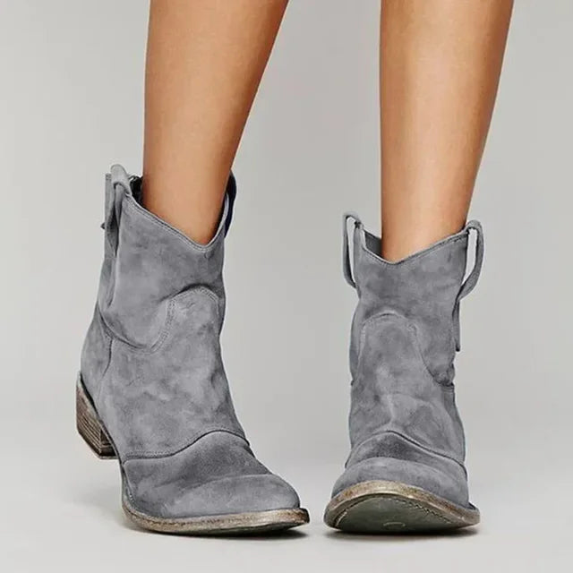 Dael™ - Bottes Vintage Cowboy à la Cheville
