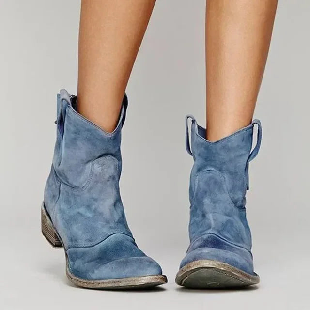Dael™ - Bottes Vintage Cowboy à la Cheville