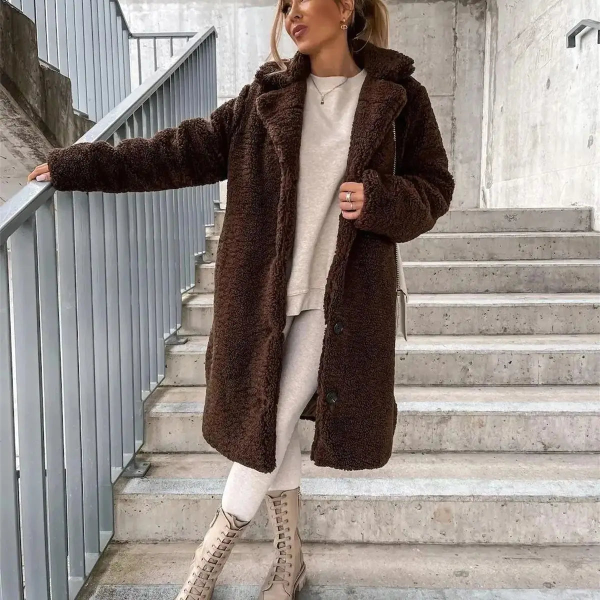 Presina™ - Manteau teddy élégant pour femme