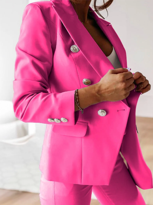 Amory™ - Ensemble Chic et Élégant – Blazer et Pantalon