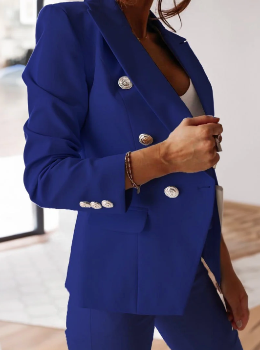 Amory™ - Ensemble Chic et Élégant – Blazer et Pantalon