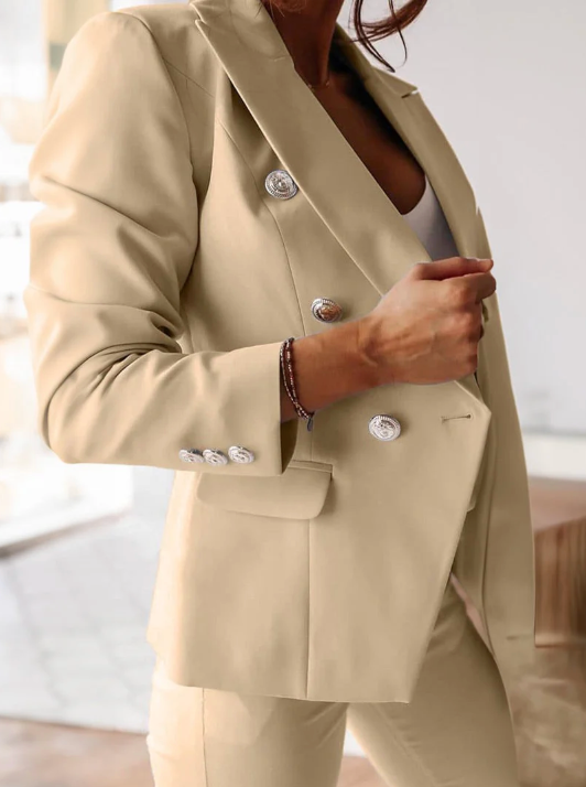 Amory™ - Ensemble Chic et Élégant – Blazer et Pantalon