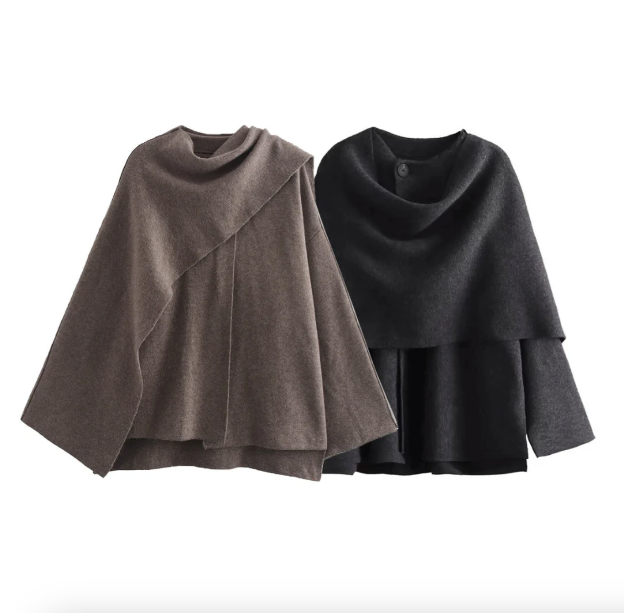 Lizzy™ - Elegante Cape d'hiver