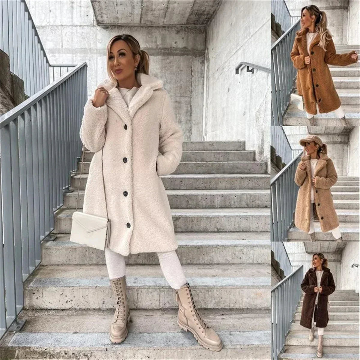 Presina™ - Manteau teddy élégant pour femme