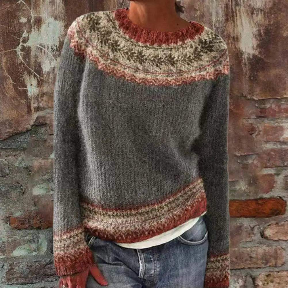 Nathalie™ - Pull Rayé Chic pour l'Automne-Hiver
