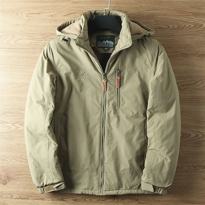 Jeremy - Veste imperméable homme à capuche et fermeture éclair
