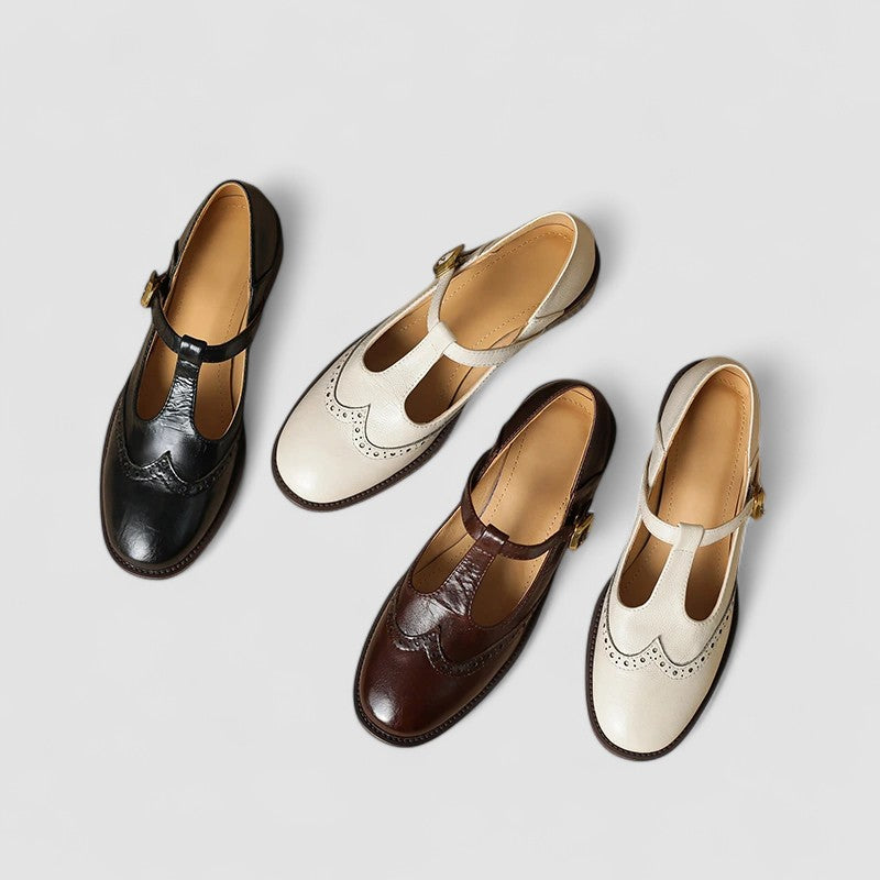 Seliora™ - Chaussures Mary Jane orthopédiques pour femme avec boucle ajustable