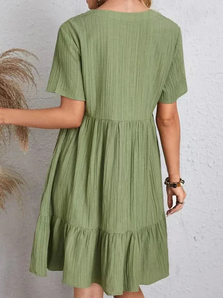 Orlanda™ - Robe Élégante Avec Cache-ventre