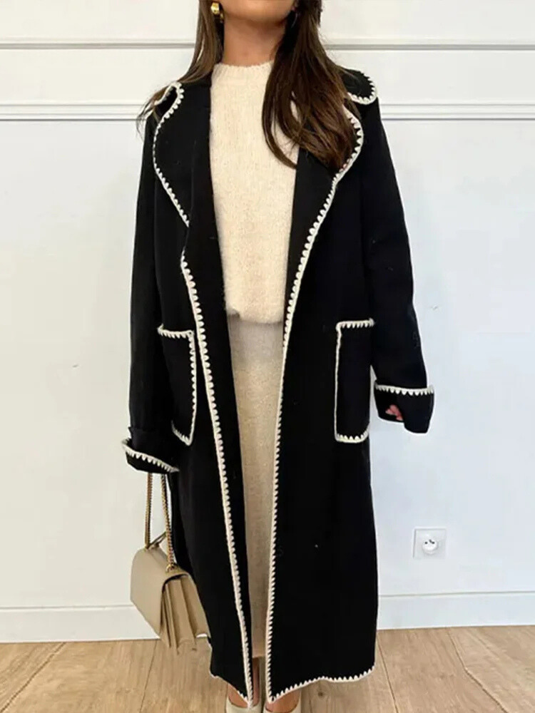 Elea™ - Manteau Long en Laine