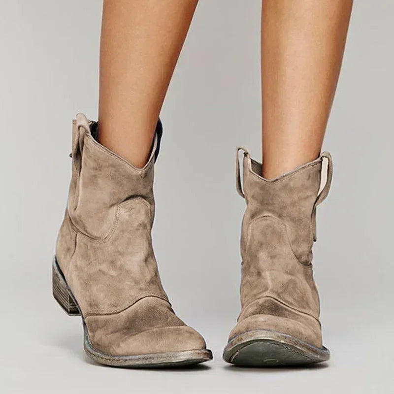 Dael™ - Bottes Vintage Cowboy à la Cheville
