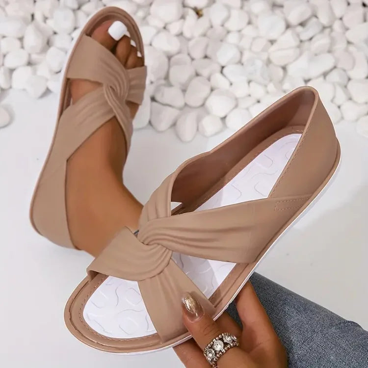 Florinda™ - Sandales confortables à nœud papillon pour femmes