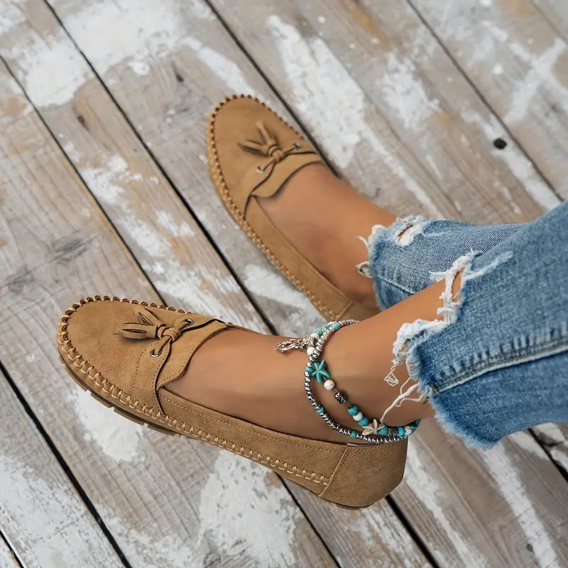Vanessa™ - Mocassins Confortables et Doux